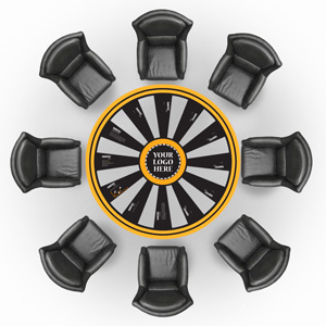 Round table Prezi template