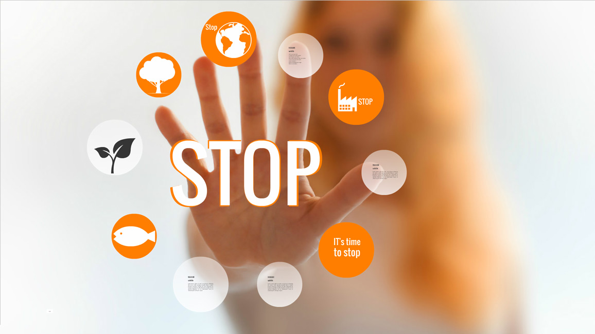 Stop - Prezi template
