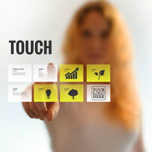 touch prezi template