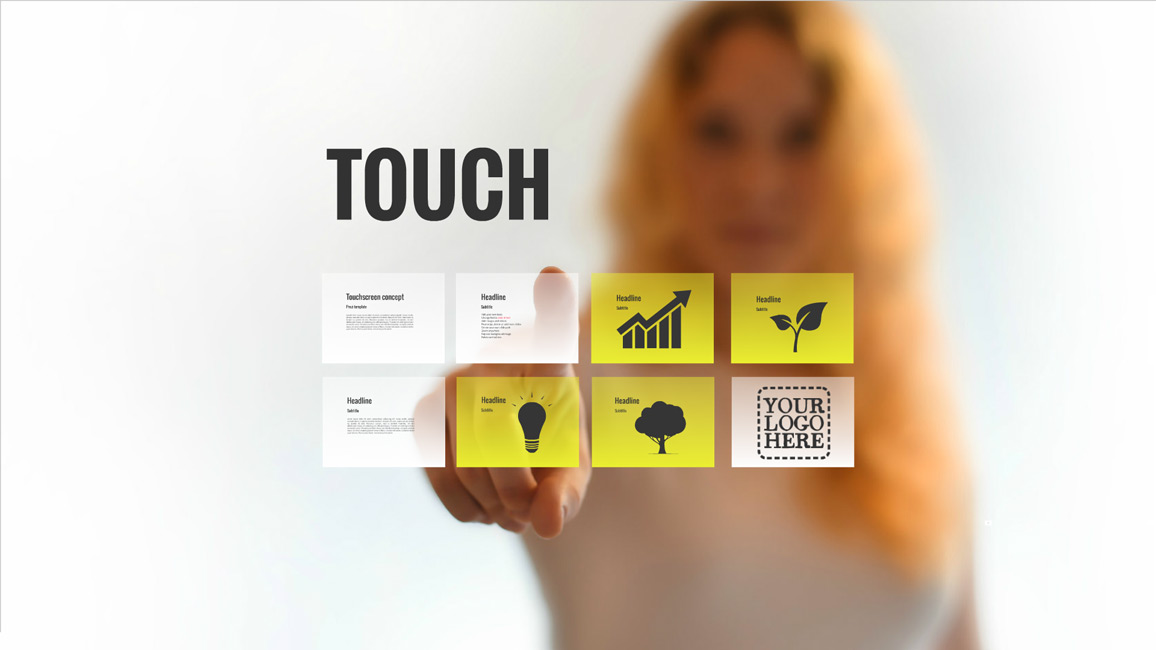 touch prezi template