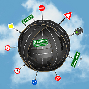 3D-tangled-road-sphere-traffic-roadmap-timeline-creative-prezi-presentation-template-thumb