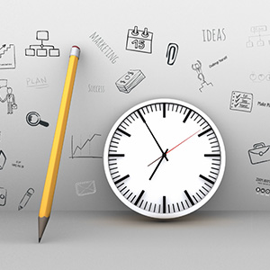 creative-wall-pencil-3d-clock-sketch-ideas-draft-writing-prezi-presentation-template-thumb