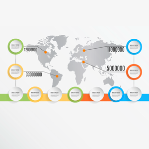 Politics Prezi template with global topics