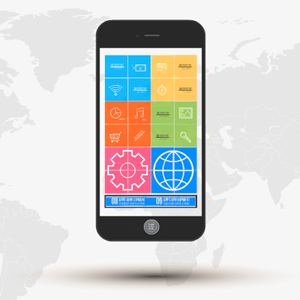 Apps development, Prezi template, mobile apps development presentations,