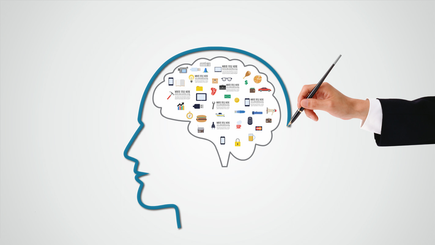 Man thinking Prezi template