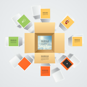 Think outside the box Prezi template