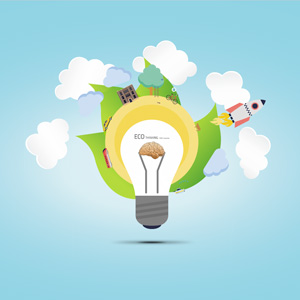 Eco Thinking Prezi template