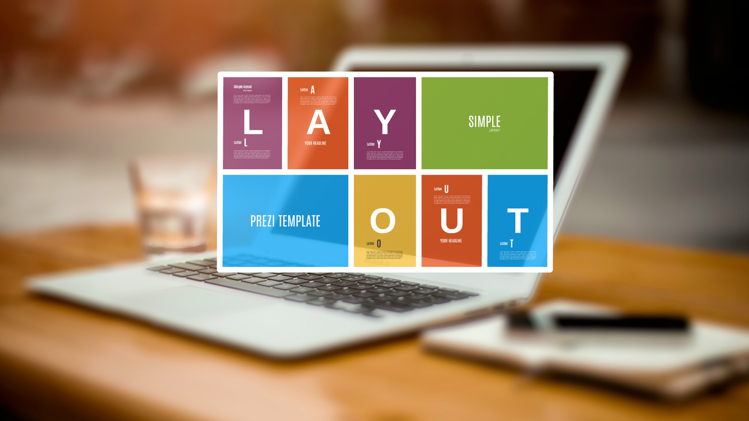 Simple Layout Prezi template