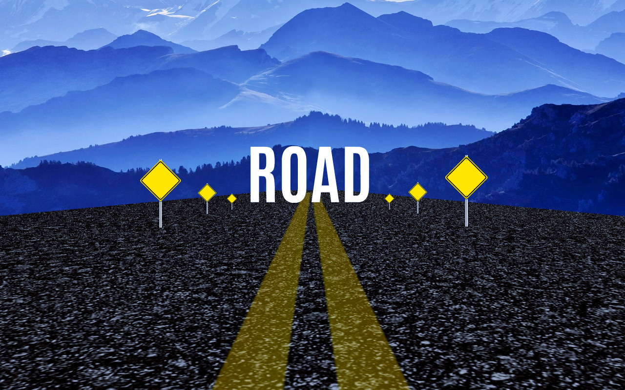 Road Prezi template