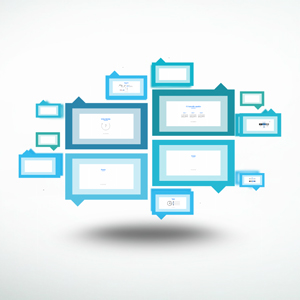 Fill Frames Prezi template 300x300 small image