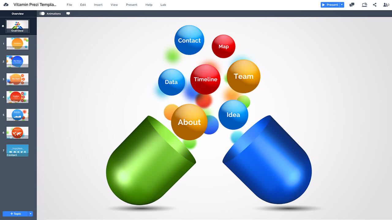 vitamin-colorful-3D-drugs-capsules-prezi-presentation-template