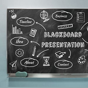 Blackboard Prezi Template