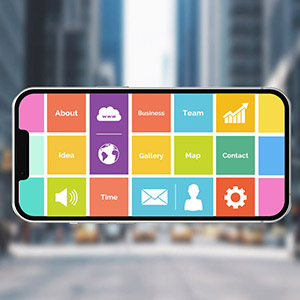 Mobile Screen Prezi Template