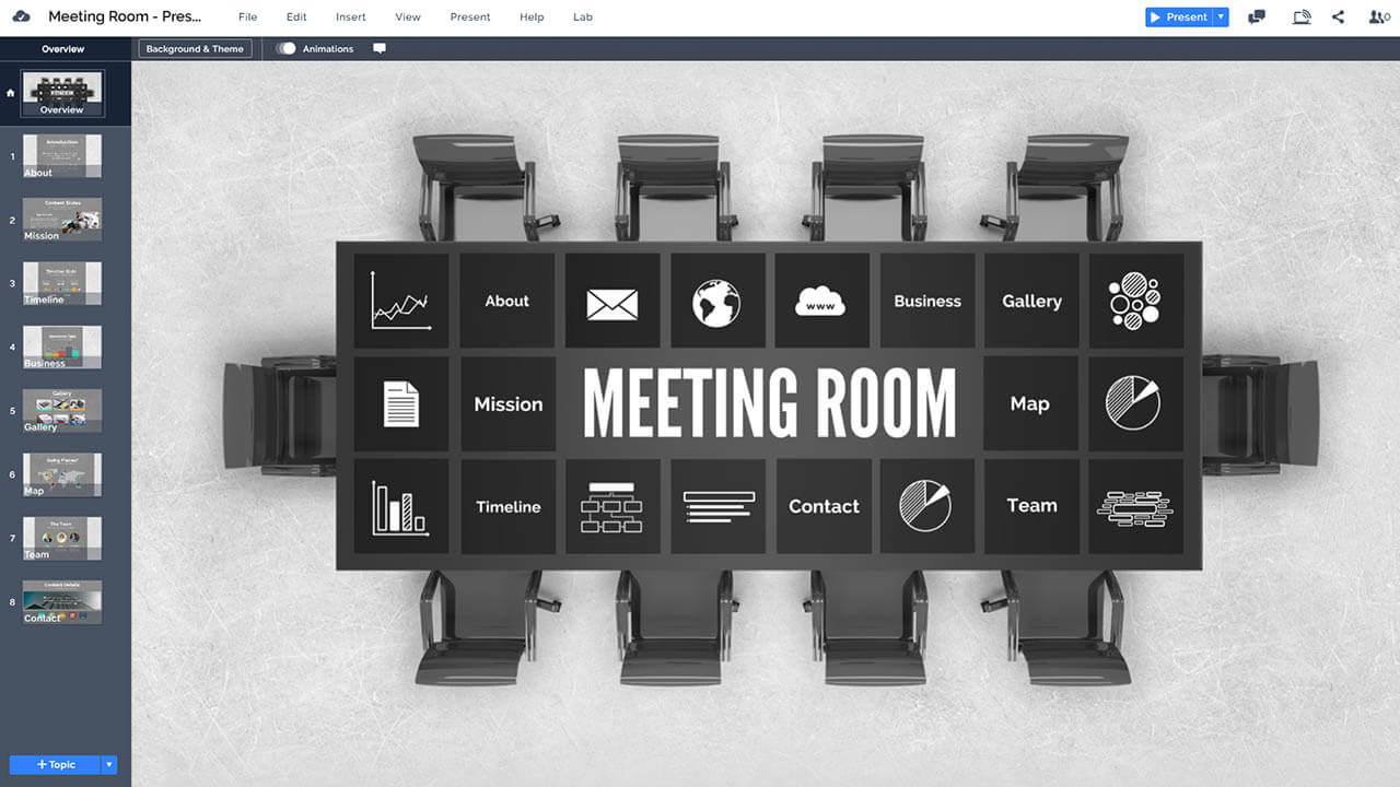 company-business-board-room-table-top-view-prezi-presentation-template