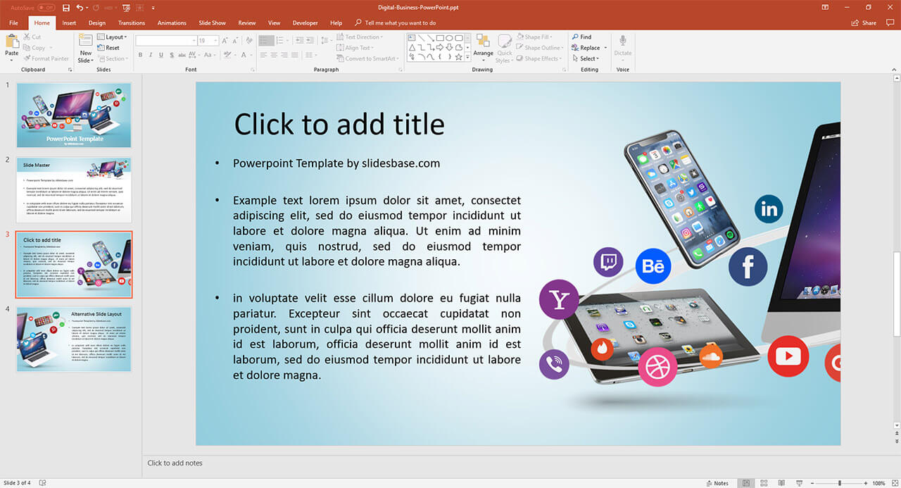 business-web-on-social-technology-apple-ipad-iphone-imac-powerpoint-ppt-template