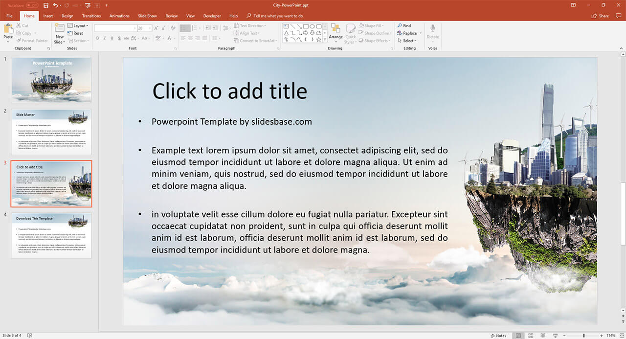 creative-3d-city-floating-island-in-sky-fantasy-urban-powerpoint-ppt-presentation-template-download