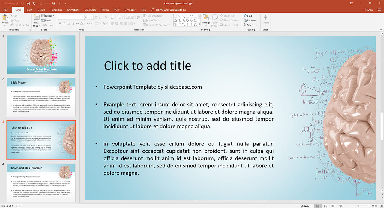 brain-sides-thinking-creative-neurons-brain-powerpoint-ppt-template-presentation