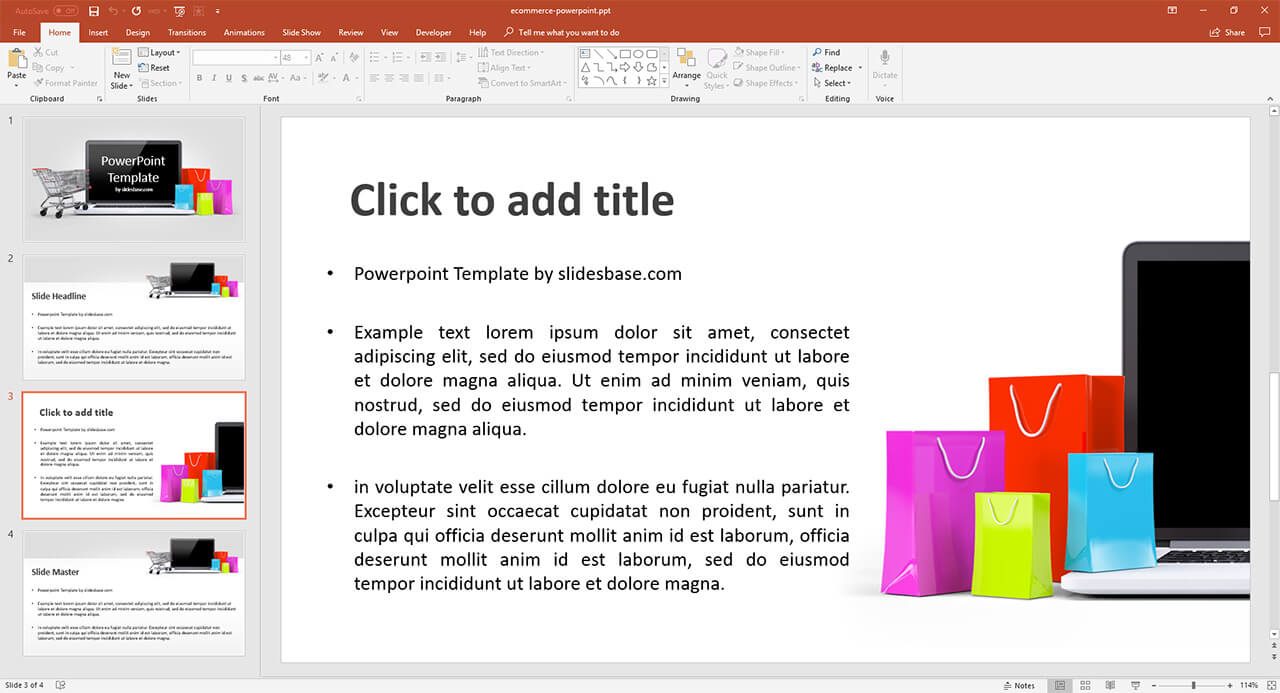 ecommerce-online-shopping-bag-online-store-cyber-monday-powerpoint-ppt-template-for-presentation
