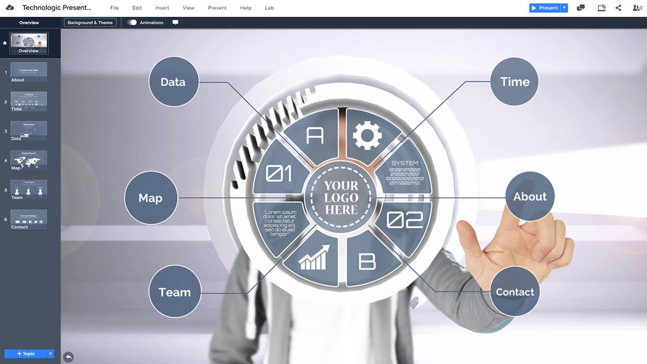 technology-interface-businessman-circle-display-touchscreen-presentation-template-for-prezi-and-powerpoint