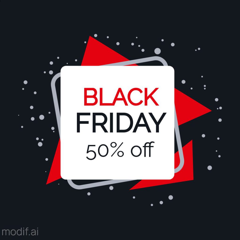 This is creative Instagram post design banner template for your promoting a sale on Black Friday Sale.