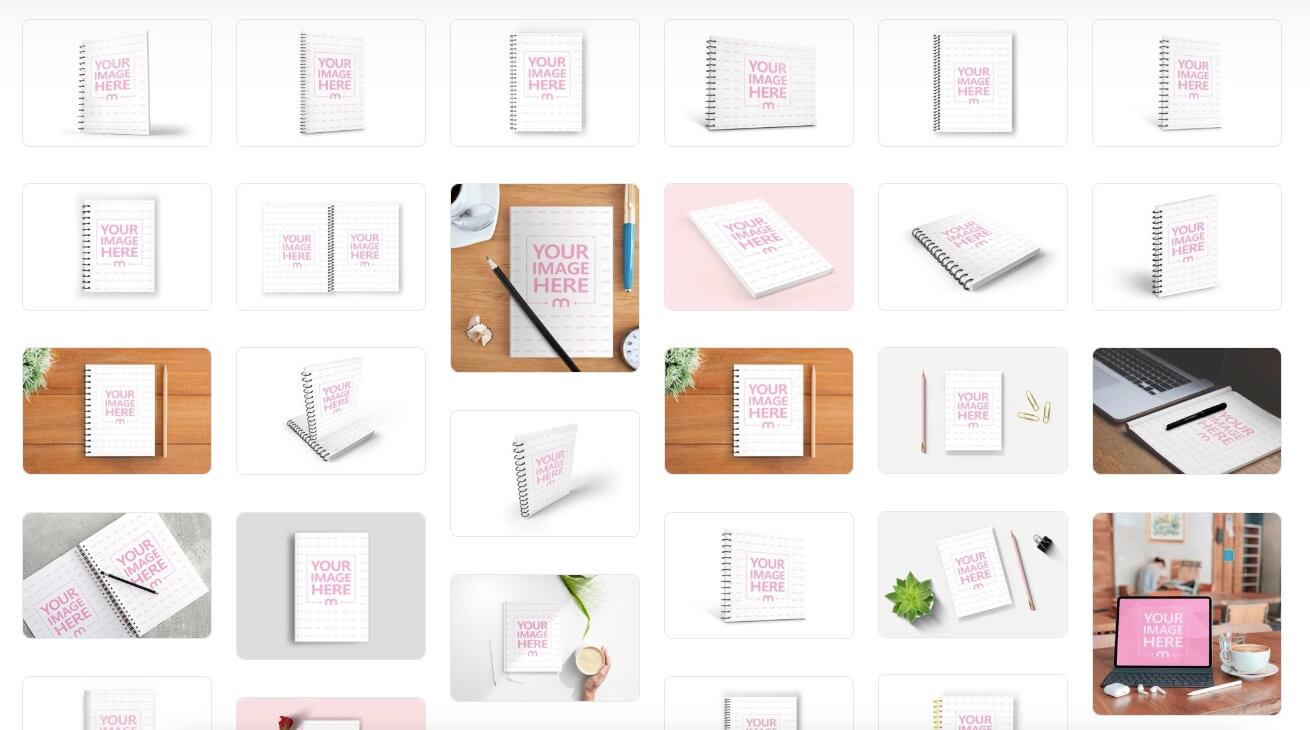 book mockup templates
