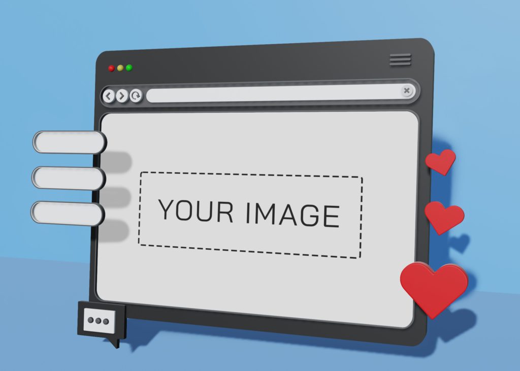 chrome mockup