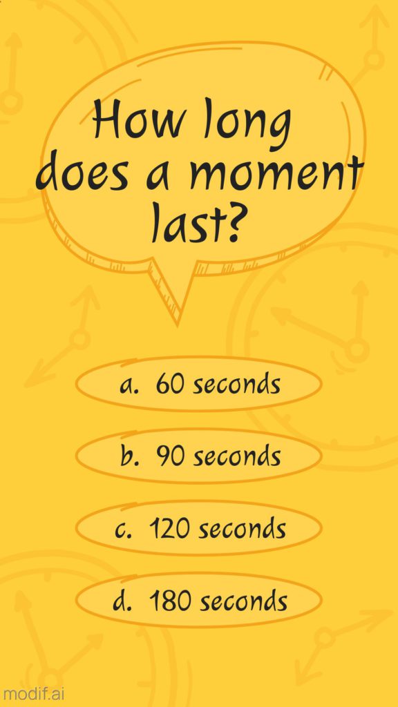This is a puzzle question Instagram story template. Use this Instagram story quiz template for a fun story. This template has a simple design and a time theme.