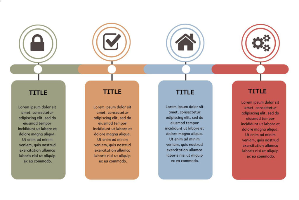 process chart infographic