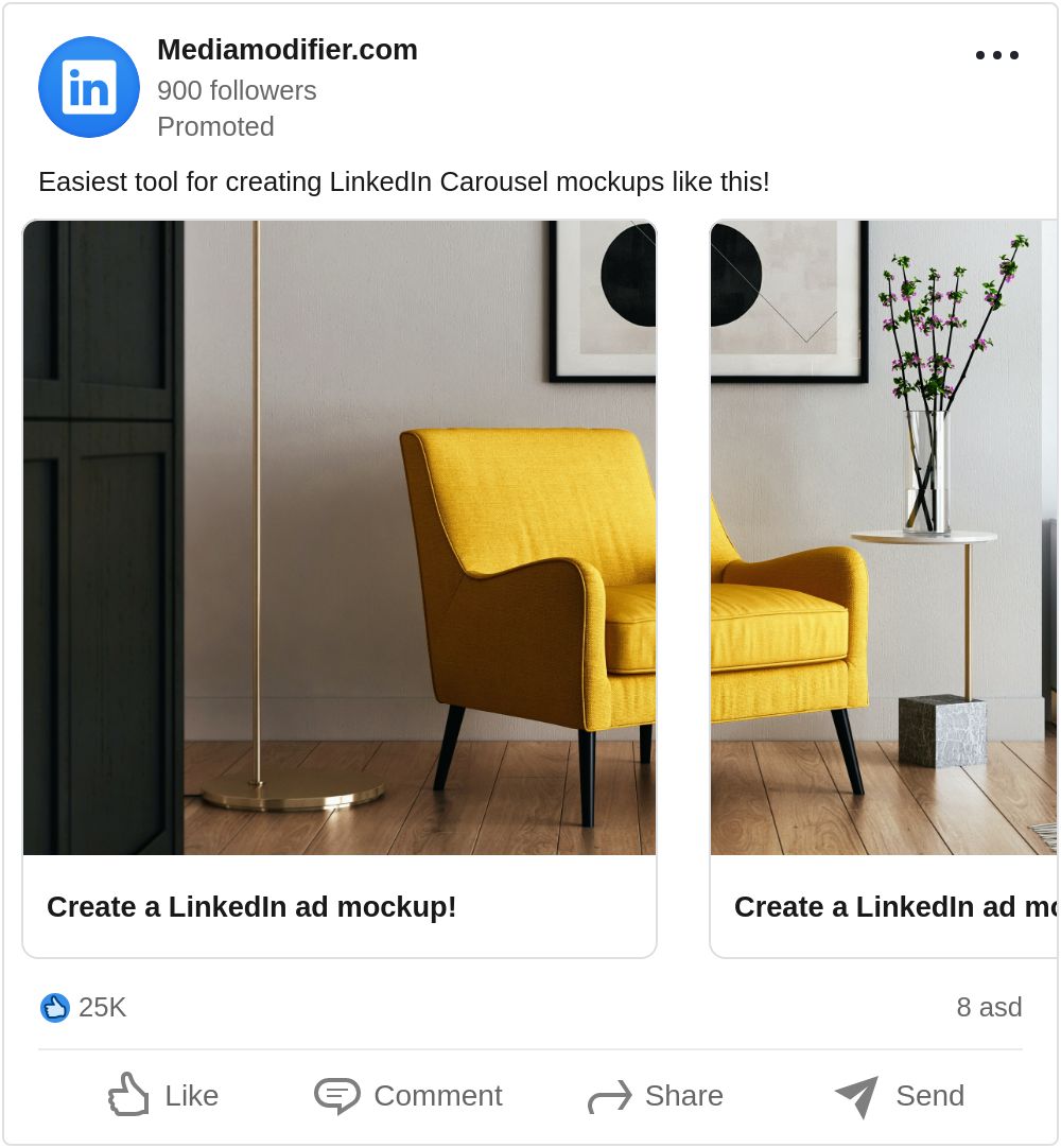 Linkedin Carousel ad maker